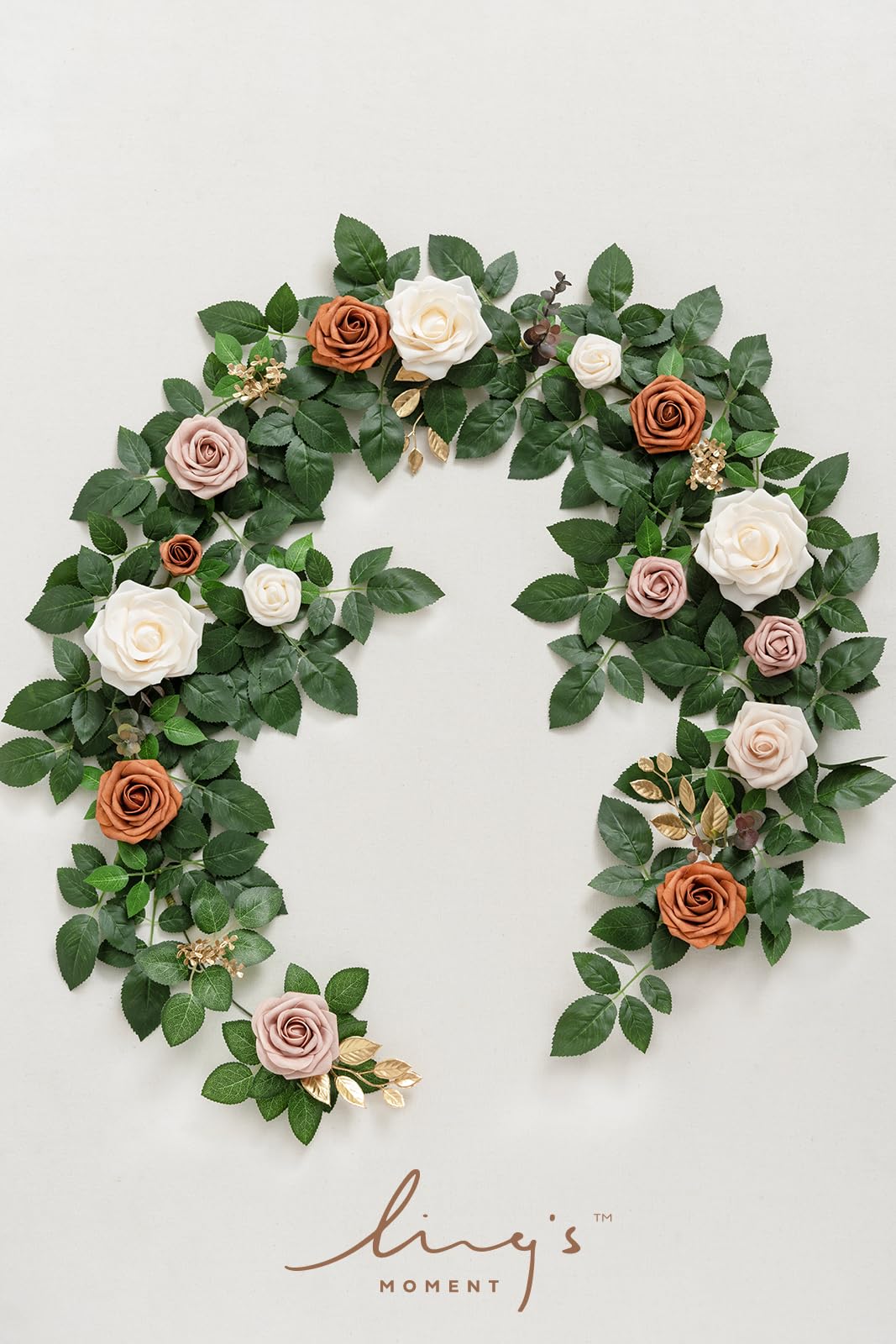 Amazon.com: Ling's moment 5FT Terracotta Artificial Flower Garland